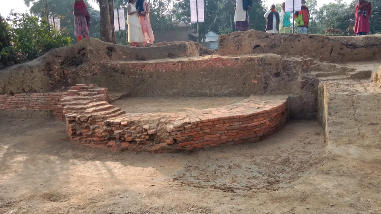 গাজীপুরে মিলল সুলতানি আমলের নিদর্শন