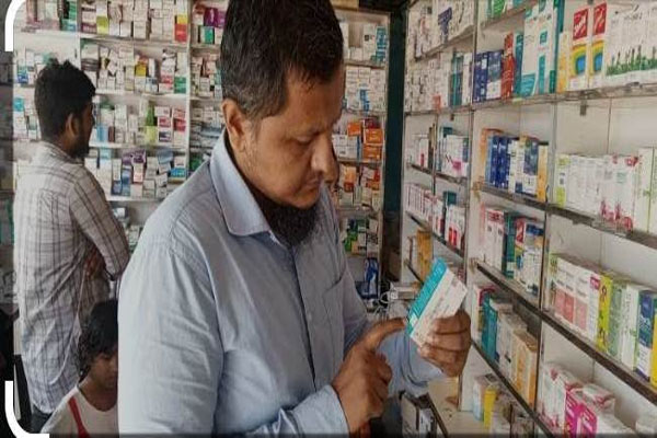 লাখাইয়ে ফার্মেসিতে মিলল প্রচুর পরিমাণ মেয়াদোত্তীর্ণ ওষুধ