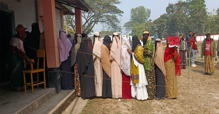 সুনামগঞ্জ-৩, জগন্নাথপুরে ভোটগ্রহণ শুরু