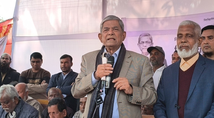 আগে একাত্তর নিয়ে মাফ চান, পরে ভোট চান: ফখরুল