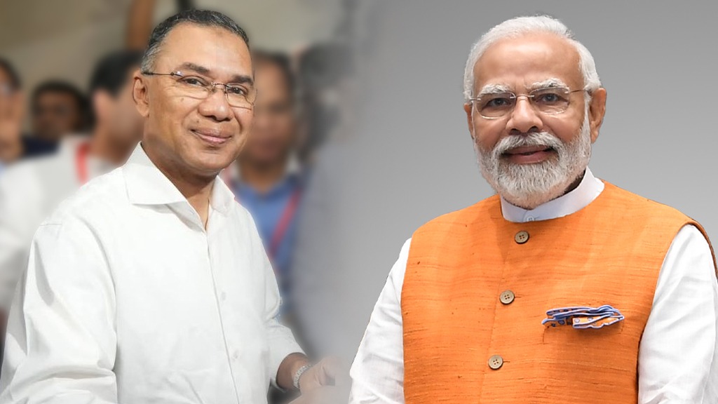 তারেক রহমানকে অভিনন্দন মোদির