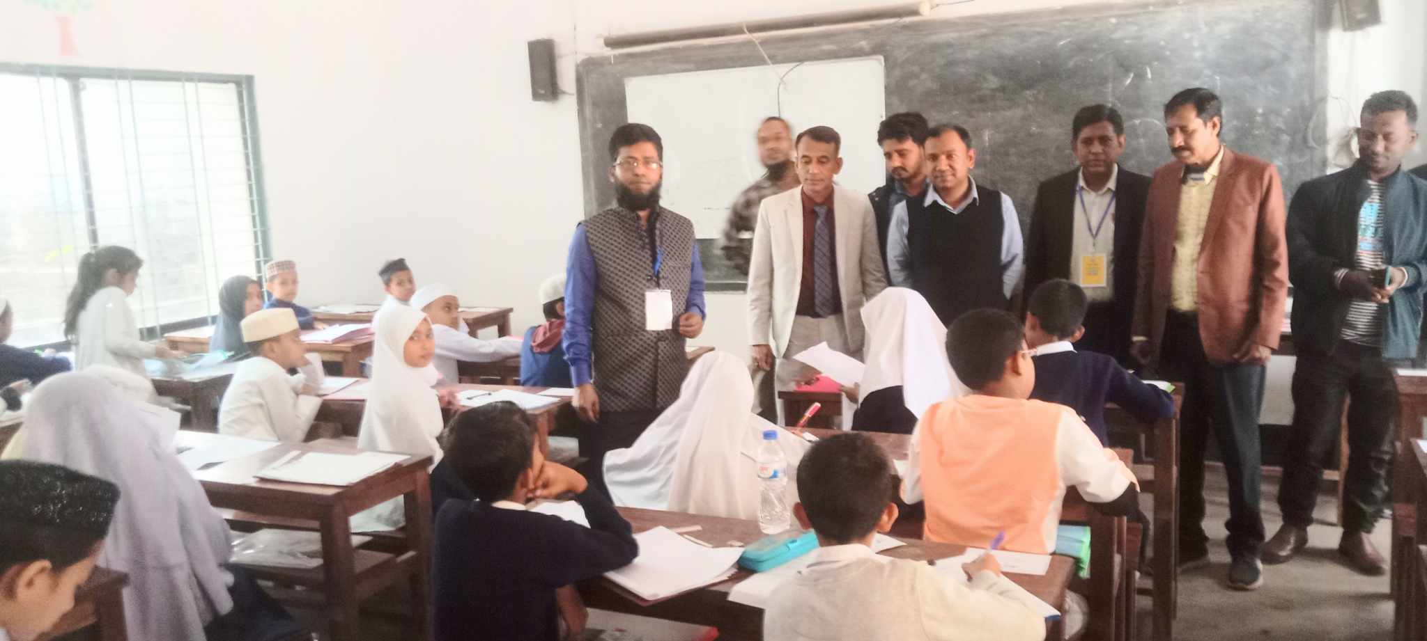ছাতক পৌরসভার প্রথম মেধাবৃত্তি পরীক্ষা অনুষ্ঠিত