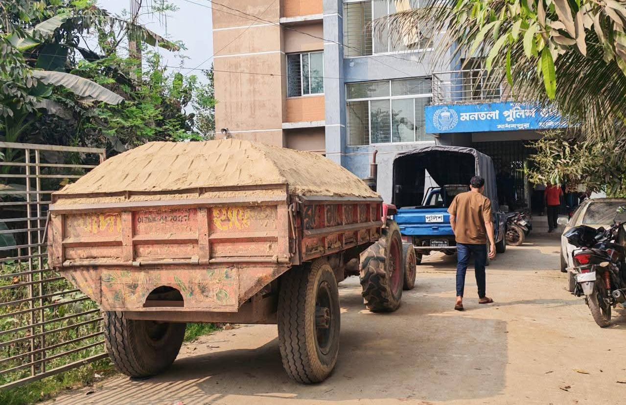 বালু পরিবহন: মাধবপুরে দেড় লাখ টাকা অর্থদ*ণ্ড