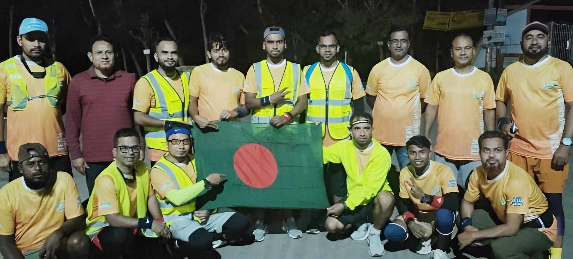 কমলগঞ্জ থেকে সিলেট ৭১ কিলোমিটার আল্ট্রা ম্যারাথন অনুষ্ঠিত
