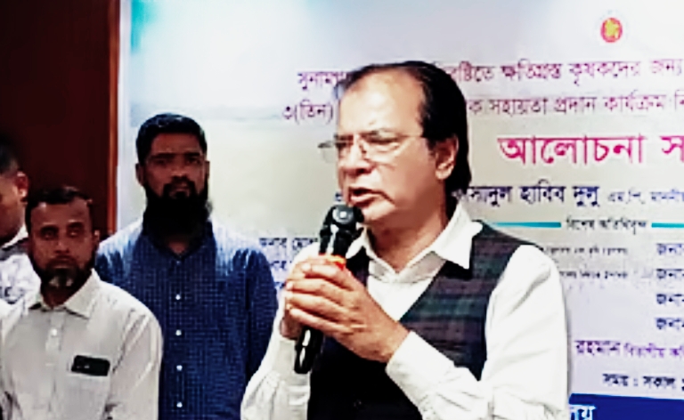 হাওরের ফসল রক্ষায় স্বল্প, মধ্য ও দীর্ঘমেয়াদি পরিকল্পনা: দুর্যোগ ব্যবস্থাপনা মন্ত্রী