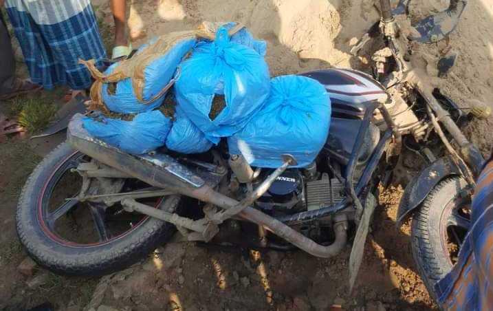 নবীগঞ্জে সড়ক দু র্ঘ ট না য় মোটরসাইকেল আরোহী নি হ ত 