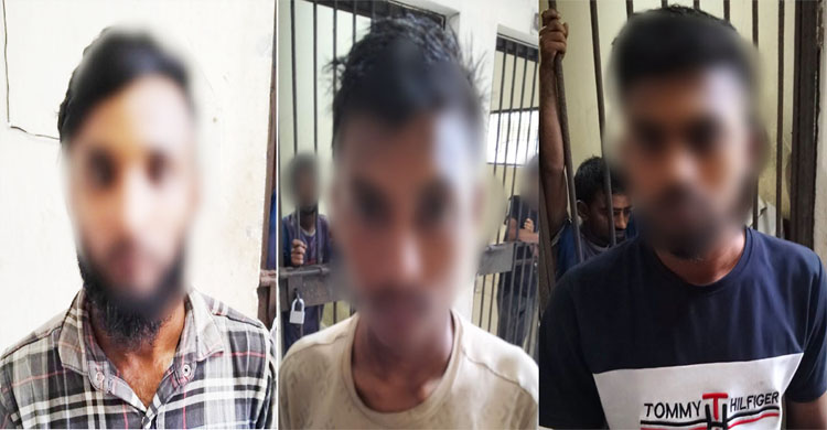 সিলেটের নাইওরপুল থেকে গ্রে প্তা র ৩ ছিনতাইকারী