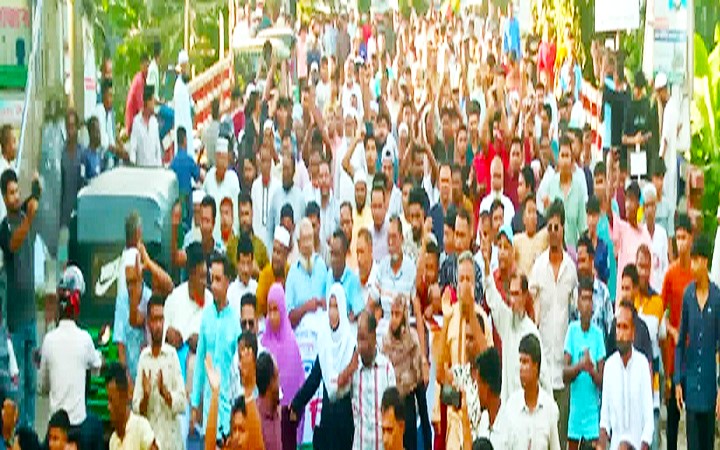 হুমায়ুন কবির পররাষ্ট্র প্রতিমন্ত্রী হওয়ায় বিশ্বনাথে বিএনপির আনন্দ মিছিল