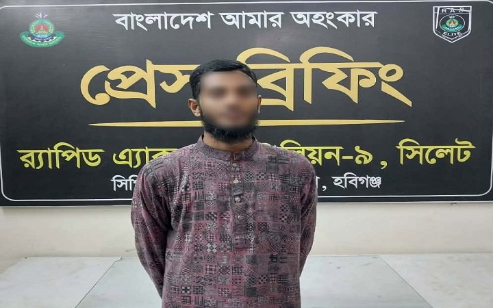 মাধবপুরে মাদ্রাসাছাত্র জনি হ/ত্যা মামলার আ/সামি শিক্ষক গ্রে/প্তার