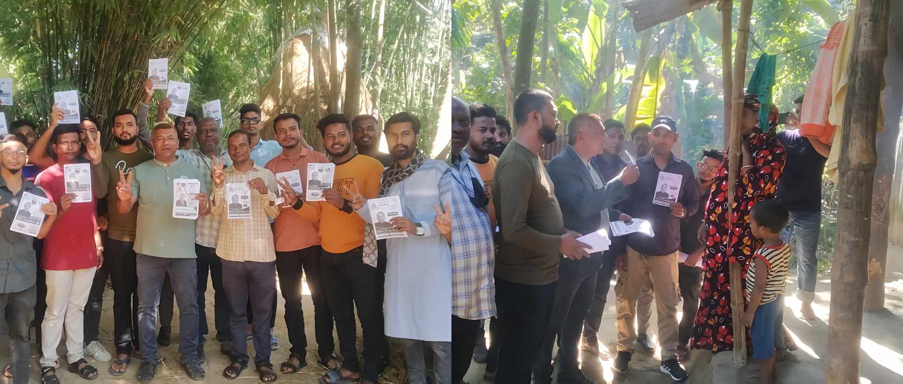 মৌলভীবাজার-৪ আসনে নৌকার বিজয় নিশ্চিত করতে ভোটারদের পাশে নেতাকর্মীরা