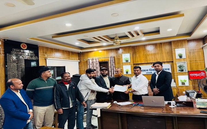 হবিগঞ্জ ৩ আসনে মোখলেসুর রহমান চৌধুরী&zwnj;র পক্ষে এমপি প্রার্থীর মনোনয়নপত্র সংগ্রহ