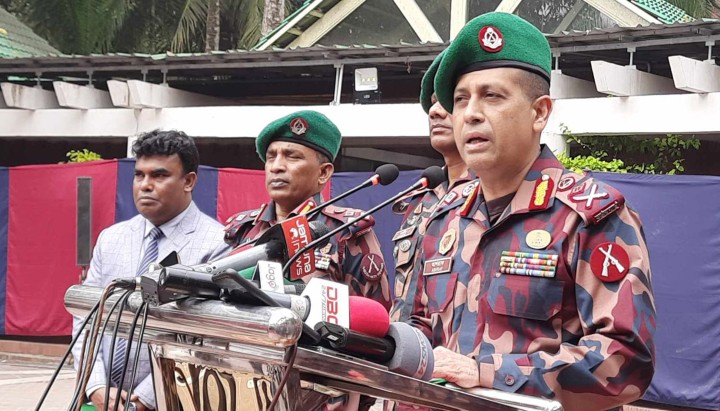 সীমান্ত পরিস্থিতি বিজিবির নিয়ন্ত্রণে আছে: মহাপরিচালক