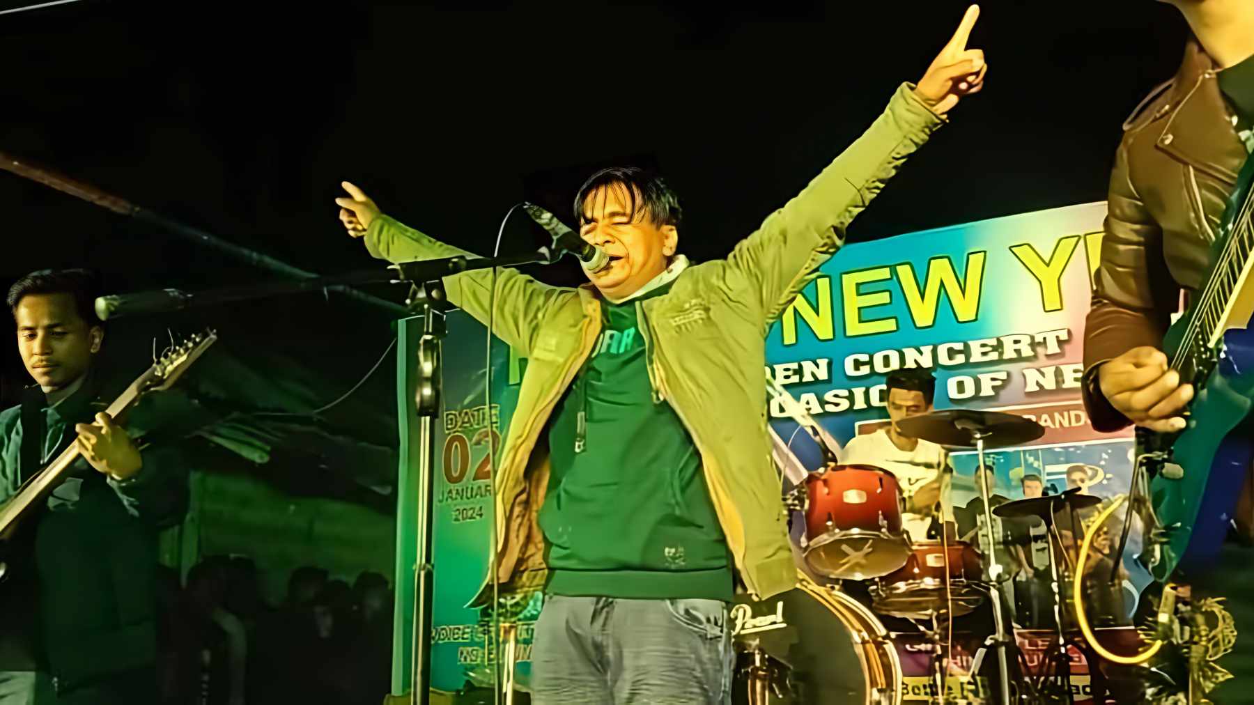 ঝিমাই পুঞ্জিতে নিউ ইয়ার ওপেন কনসার্টে মঞ্চ মাতালো &lsquo;ইউনিটি ব্যান্ড&rsquo;  