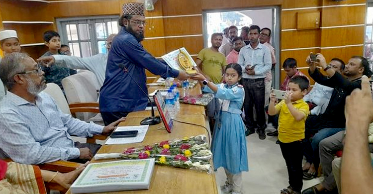 মৌলভীবাজারে নির্ঝর মেধা প্রকল্প, মেধা নির্বাচনী পরীক্ষার পুরস্কার বিতরণ