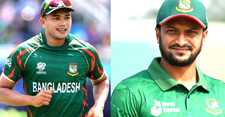 সাকিবের রে*কর্ড ভাঙলেন তাসকিন