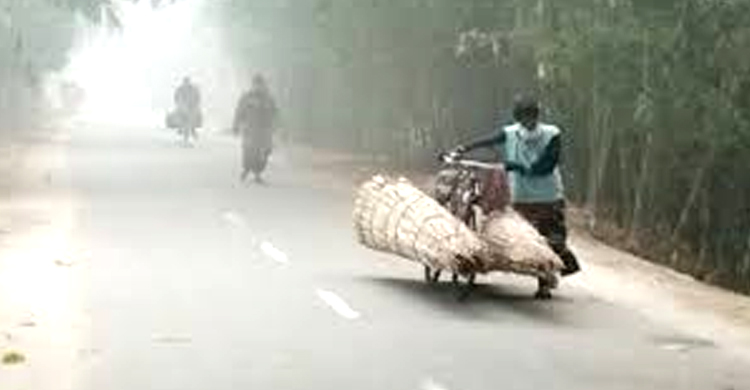 মাঘের আকাশে মেঘের ঘনঘটা