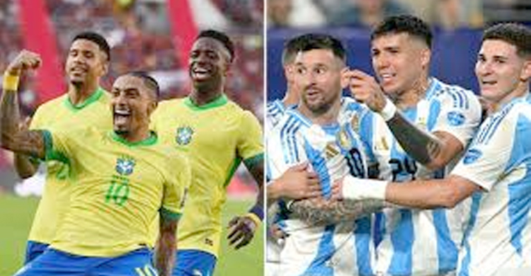 ড্র করলো ব্রা জি ল-আ র্জে ন্টি না, শেষ ম্যাচেই শিরোপা নির্ধারণ