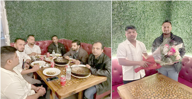 নি ষি দ্ধ ছা ত্র লী গ নে তা দের সাথে খোশগল্পে মাতলেন সাকিব