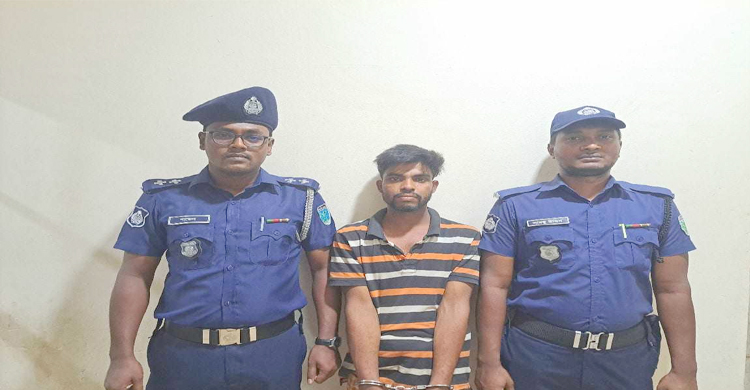মাধবপুরে সা জা প্রা প্ত আসামি গ্রে ফ তা র 