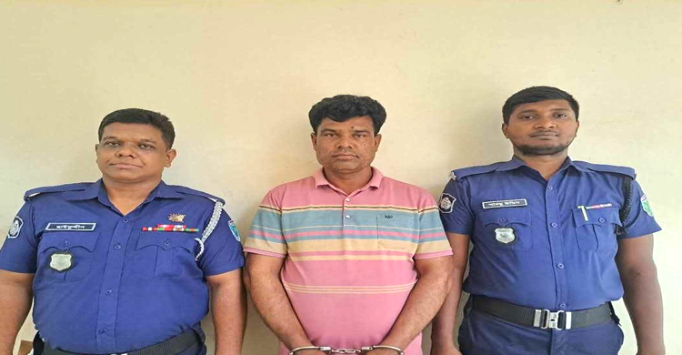 মাধবপুরে ইউনিয়ন যু ব লী গ নেতা গ্রে ফ তা র 