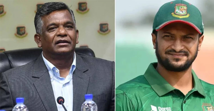 ফিট থাকলে সাকিব খেলবে&mdash; বললেন বিসিবি সভাপতি আমিনুল