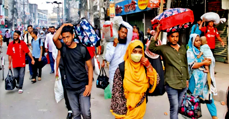  অফিস খুলছে রোববার, আজ থেকেই ফিরতি যাত্রায় ভিড়