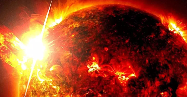 পৃথিবীর দিকে ধেয়ে আসছে একাধিক সৌরঝড়