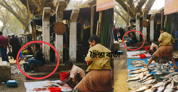 মাধবপুরে শহিদ মিনারের এ কি হাল!