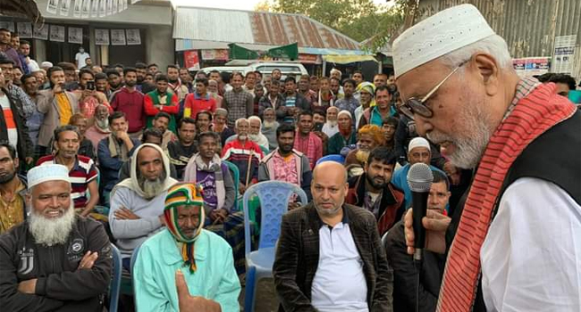 &lsquo;শেখ হাসিনা আলেমদের জেলে ভরার কারণে দেশে গজব নাজিল হয়েছে&rsquo;