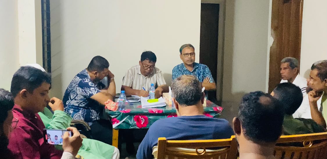গোলাপগঞ্জে সাংবাদিকদের সঙ্গে ওসির মতবিনিময়