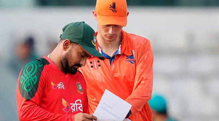 সিলেটে আজ শেষ ম্যাচে ডাচদের মুখোমুখি বাংলাদেশ