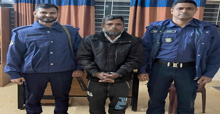মাধবপুরে কুখ্যাত রজব ডাকাত গ্রে ফ তা র 