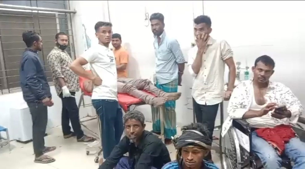 শান্তিগঞ্জে দুই পক্ষের সং*ঘর্ষে আ*হত অর্ধশত