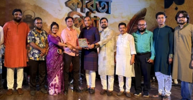 এক যুগের গীতিকার জীবনে বাচসাস সম্মাননা রিজভীর