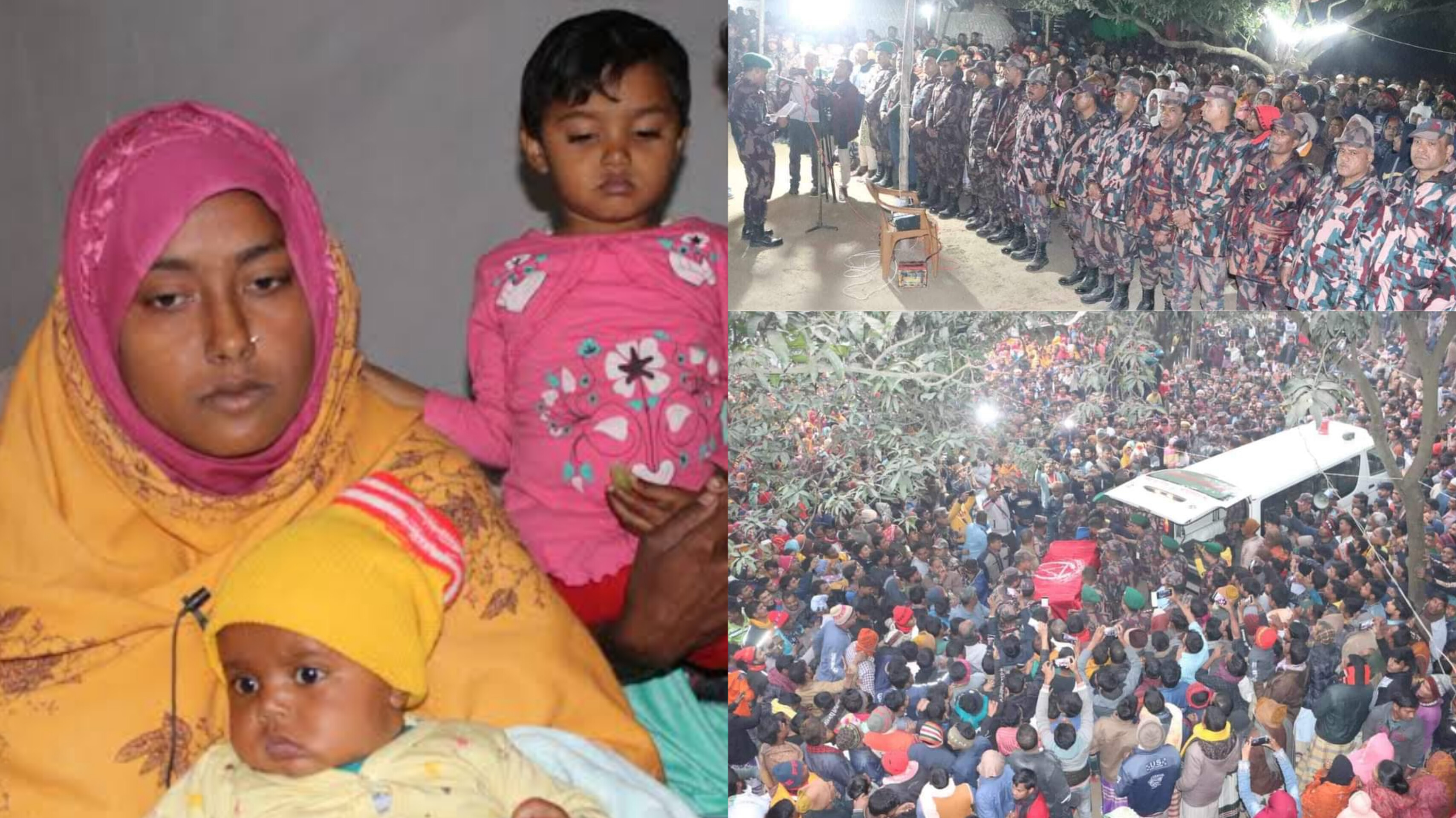 দুই শিশুসন্তান মানুষ করবো কীভাবে: নিহত বিজিবি সদস্যের স্ত্রী