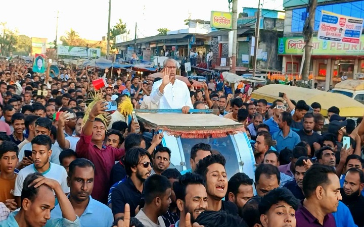 সুনামগঞ্জ-৫ আসনে মানুষের দা*বির প্রতি সাড়া দেওয়ার আহ্বান মিজান চৌধুরীর