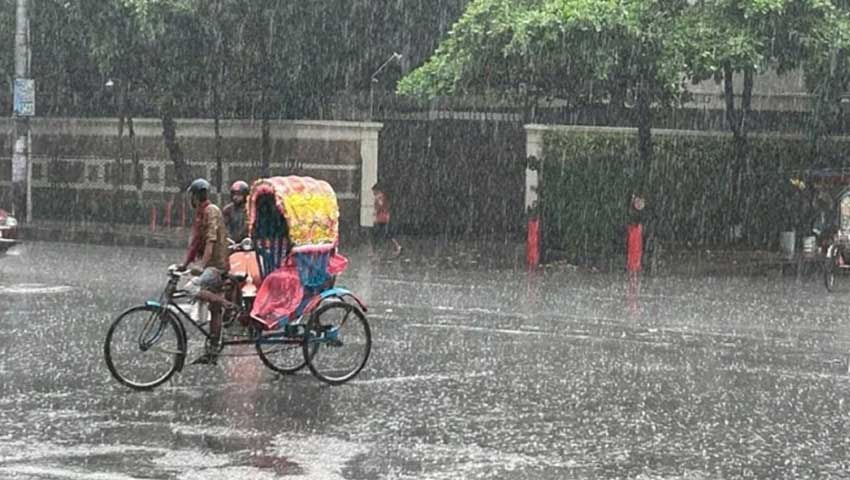 সিলেট বিভাগে ভারী বর্ষণের সম্ভাবনা