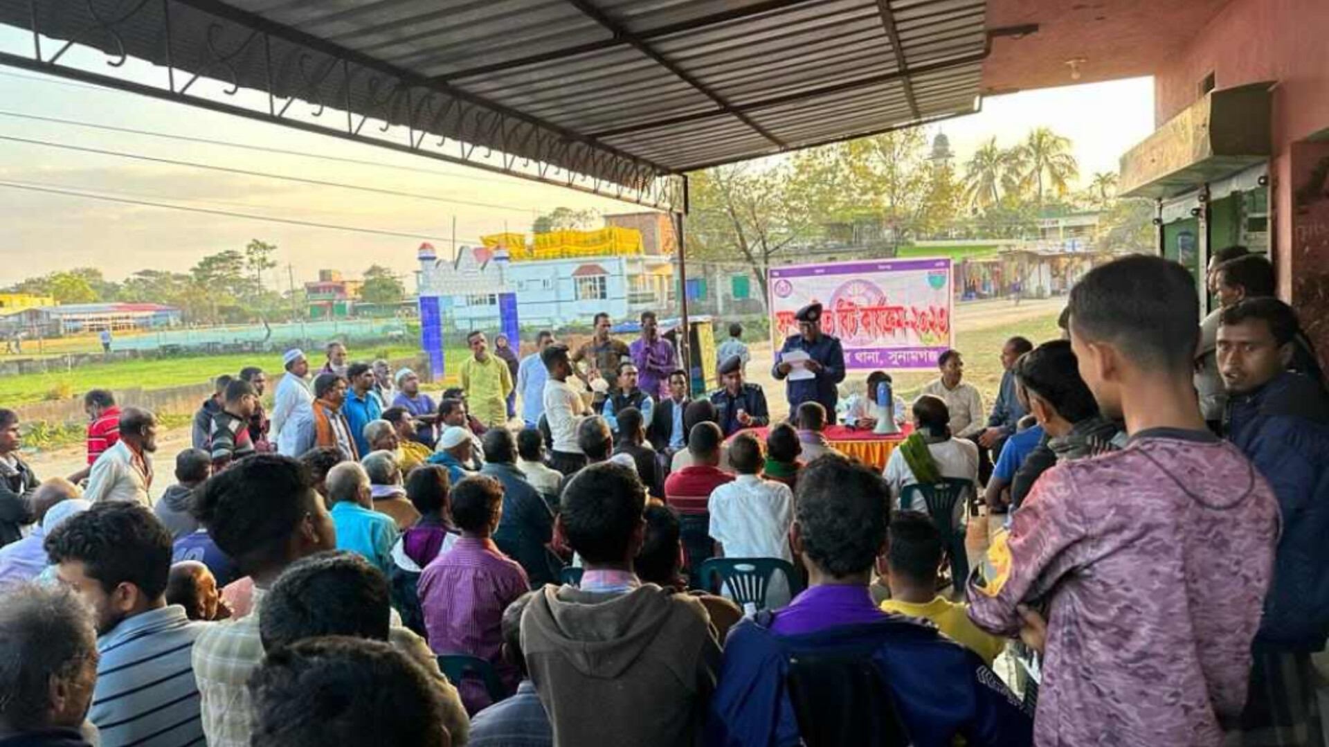 দোয়ারাবাজারে বিট পুলিশিং সভা অনুষ্ঠিত
