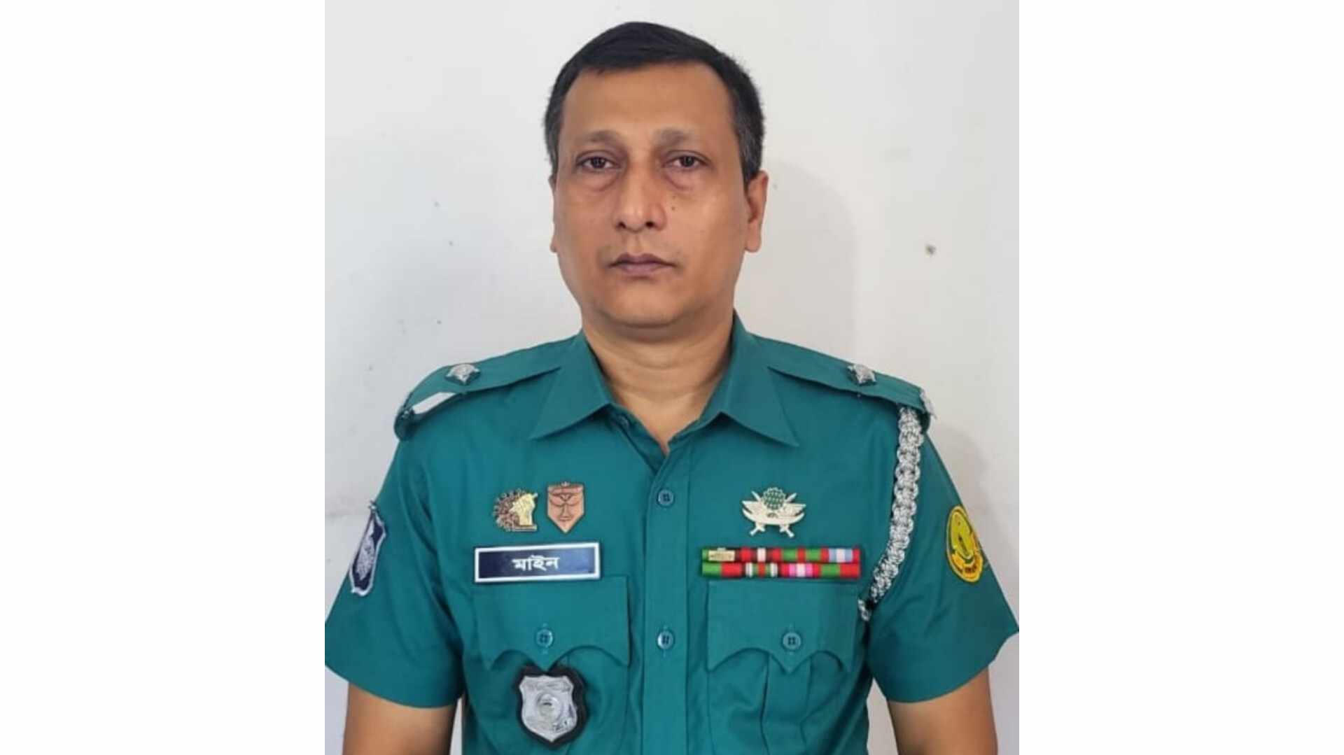 জুড়ী থানায় নবাগত ওসি মাইন উদ্দিনের যোগদান