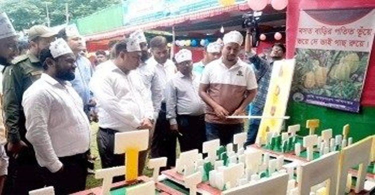 জগন্নাথপুরে কৃষি প্রযুক্তি মেলার উদ্বোধন