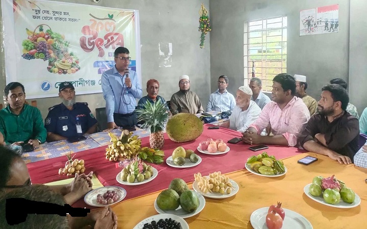 কোম্পানীগঞ্জ প্রেসক্লাবের ফল উৎসব অনুষ্ঠিত