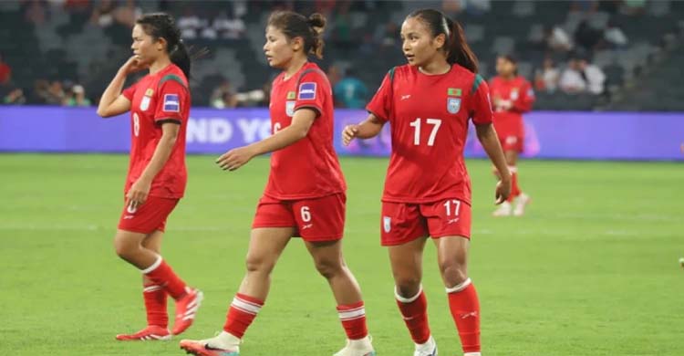 শক্তিশালী চীনের সঙ্গে লড়াই করে হারল বাংলাদেশ