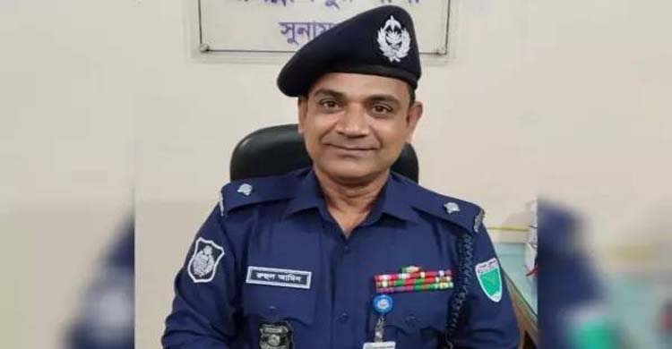 জগন্নাথপুরে আড়াই মাসের মাথায় ওসি বদলি, নতুন ওসির যোগদান