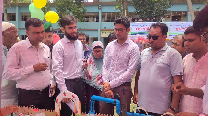 আজমিরীগঞ্জে প্রযুক্তির প্রয়োগ-সম্প্রসারণ শীর্ষক প্রদর্শনী ও সেমিনার অনুষ্ঠিত