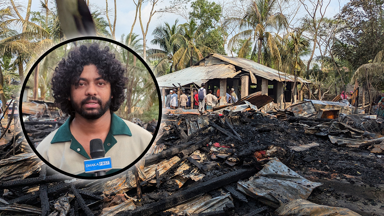 &lsquo;পরিকল্পিত অ গ্নি কা ণ্ডে&rsquo; প্রাণে বাঁচলো কাফির পরিবার