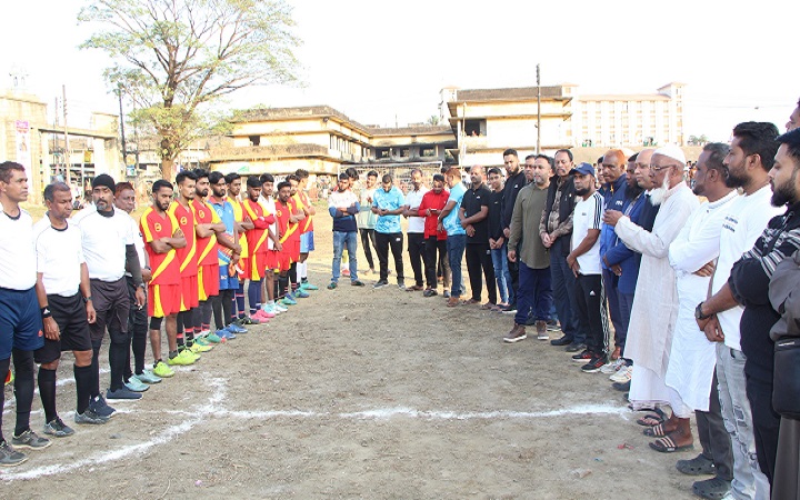 সিলেটে &lsquo;বীর মুক্তিযোদ্ধা তিতন মিয়া স্মৃতি ২য় ফুটবল টুর্নামেন্ট-২০২৬&rsquo; উদ্বোধন