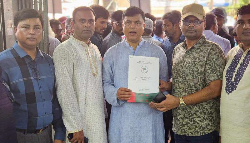 সুনামগঞ্জ-৫ আসনের মনোনয়ন ফরম কিনলেন শামীম আহমেদ চৌধুরী