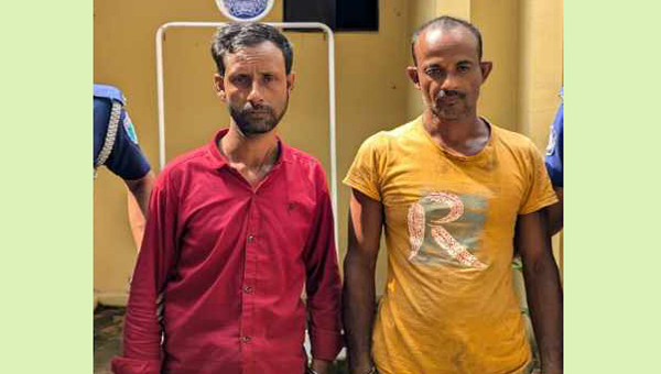 কুলাউড়ায় দুই ডাকাত গ্রেপ্তার