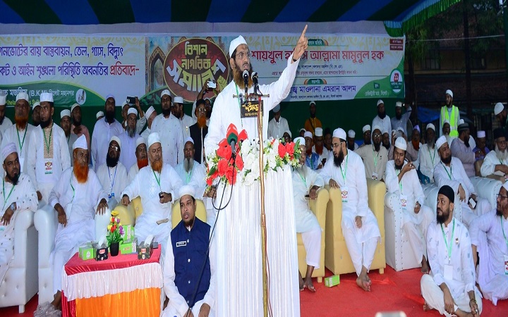গণভোটের রায় বাস্তবায়ন না করে সরকার জনগণের সঙ্গে প্র/তারণা করছে: মামুনুল হক