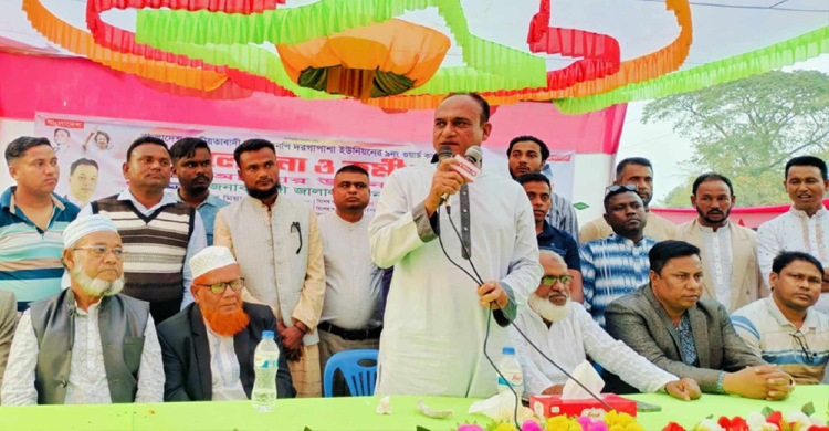 শান্তিগঞ্জের পাইকাপনে বি এন পি র কর্মী সভা
